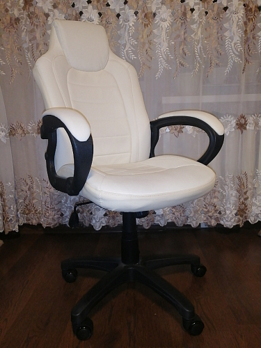 Компьютерное кресло Kadis коричневое / бежевое фото покупателя 56