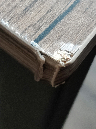 Письменный стол Клер Лофт дуб делано светлый / белый матовый фото покупателя 54