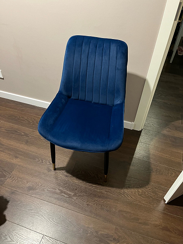 Стул на металлокаркасе Seda 1 latte / black / gold фото покупателя 51