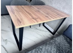 Стол Лота Лофт 140 25 мм черный матовый / бетон фото покупателя 741