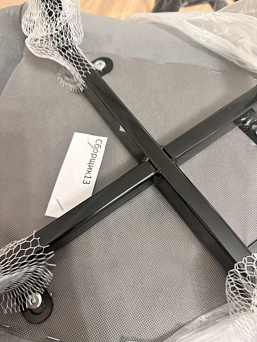 Комплект стульев Чилли 4 шт темно-серый / черный фото покупателя 502