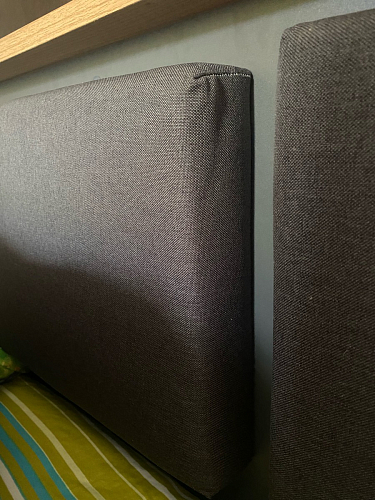 Двуспальная кровать Клауд 160х200 парящая дуб крафт золотой / антрацит фото покупателя 275