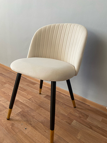 Стул на металлокаркасе Gabi 1 light purple / black фото покупателя 866