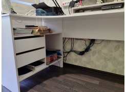 Письменный стол СПм-25 левый белый фото покупателя 79