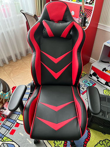 Компьютерное кресло Racer черное / красное фото покупателя 128