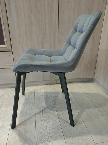 Стул на металлокаркасе Челси К крутящийся бирюзовый / черный фото покупателя 212