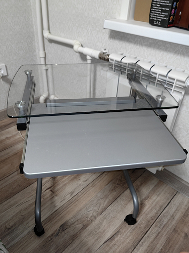 Компьютерный стол Riko серый фото покупателя 3