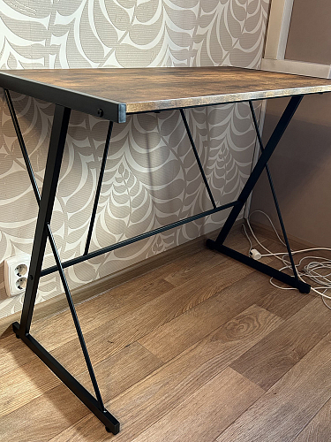 Письменный стол Wd-09/Вд-09 concrete/серый цемент фото покупателя 2