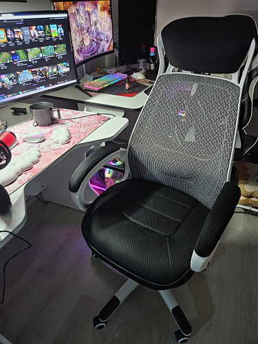 Компьютерное кресло Burgos белое фото покупателя 24