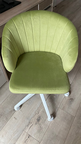 Компьютерное кресло Пард экокожа белый фото покупателя 168