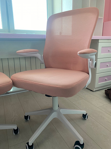 Компьютерное кресло Konfi pink / white фото покупателя 63