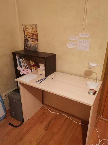 Письменный стол Квартет-2 белый фото покупателя 17