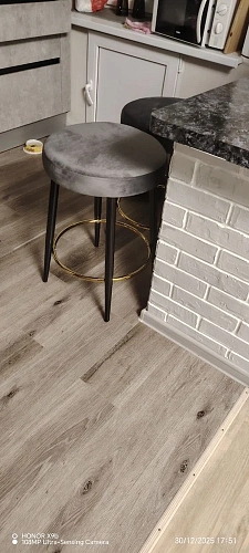 Барный стул Plato white fabric фото покупателя 21