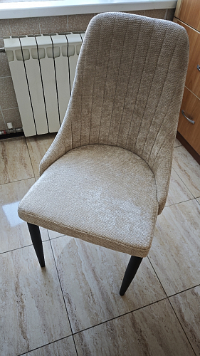 Стул на металлокаркасе Kora white / gray фото покупателя 392