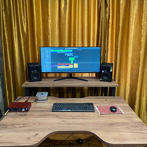 Барная стойка Дилан Лофт 120х60х90 бетон фото покупателя 141