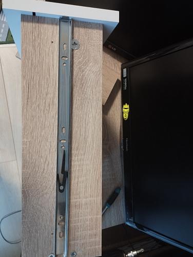 Компьютерный стол КСТ-16 левый дуб сонома / белый фото покупателя 74