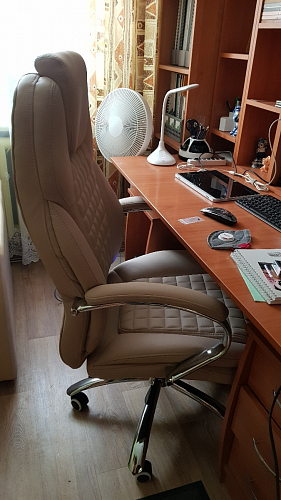 Компьютерное кресло Herd темно-бежевое фото покупателя 136