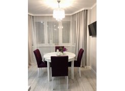 Стул Madina white / fabric purple фото покупателя 1