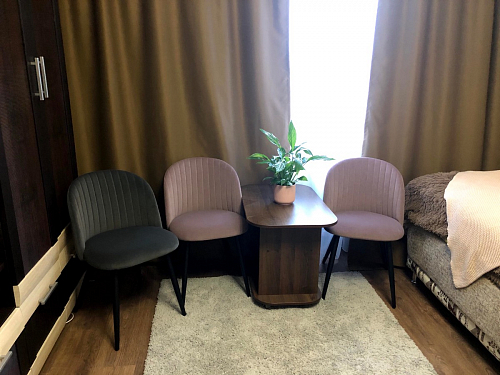 Стул на металлокаркасе Gabi green / black / silver фото покупателя 271