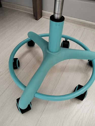 Компьютерное кресло Kiddy/Кидди розовое ткань (сетка) фото покупателя 45