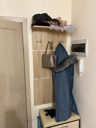 Настенная вешалка ВШ-3.1 дуб сонома фото покупателя 5