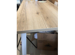 Стол Тринити Лофт 120 32 мм бетон / черный матовый фото покупателя 674