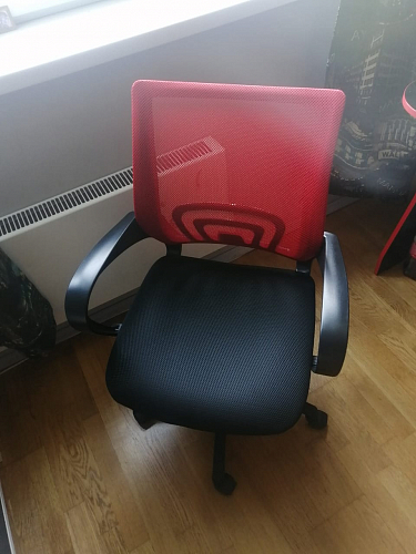 Компьютерное кресло CH-695N экокожа черный фото покупателя 1