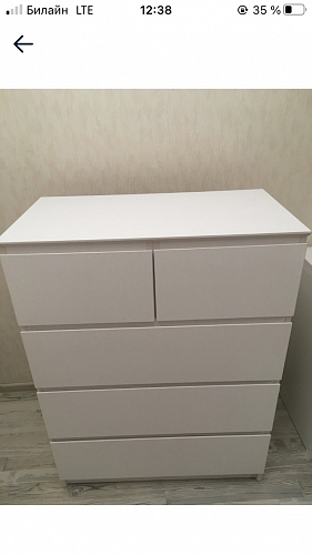 Комод Т-5р белый фото покупателя 4