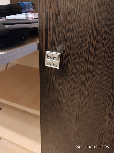 Письменный стол Квартет-6 белый фото покупателя 41