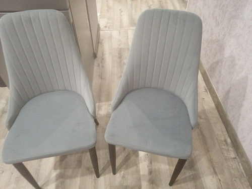 Стул на металлокаркасе Kora green / black фото покупателя 282