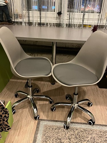 Компьютерное кресло Kolin gray / chrome фото покупателя 94