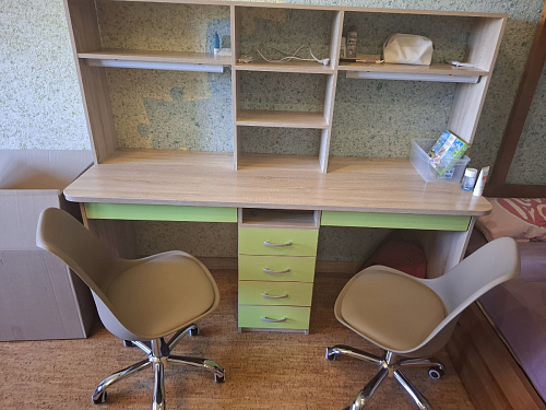 Компьютерное кресло Kolin с подушкой clear / white фото покупателя 478