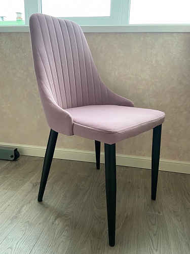 Стул на металлокаркасе Kora green / black фото покупателя 471