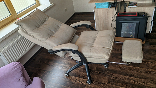 Компьютерное кресло Rapid серое фото покупателя 235