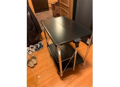 Столик сервировочный SC-5119 складной черный фото покупателя 39