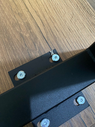 Деревянный стол Лота Лофт 120х75 белый матовый / дуб крафт золотой фото покупателя 9