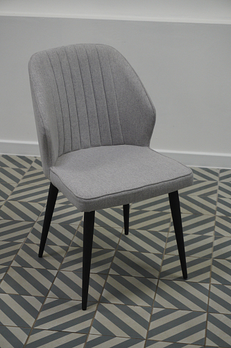 Стул на металлокаркасе Kosta light gray из шоурума 4