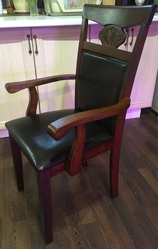 Кресло Luiza dirty oak / dark brown фото покупателя 1