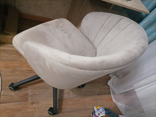 Компьютерное кресло Пард экокожа белый фото покупателя 150