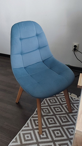 Деревянный стул Filip dark gray / wood фото покупателя 5