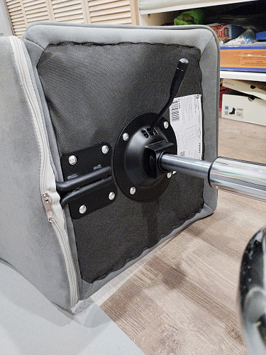 Компьютерное кресло One/Ван флок бежевый 7 фото покупателя 97