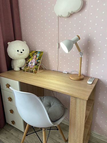 Стул Сindy Eames/Синди Имс мод. 001 yellow / natural фото покупателя 35