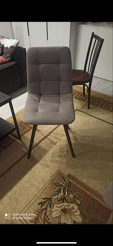 Стул Чилли 2 темно-серый  / черный фото покупателя 1028