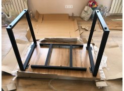 Стол Лота Лофт 140 25 мм юта / белый матовый фото покупателя 423