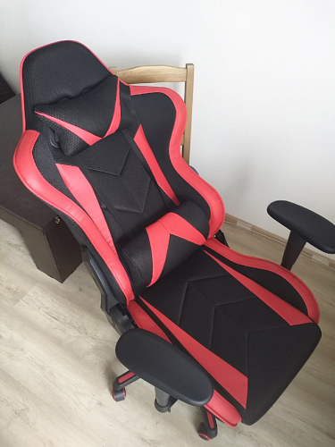 Компьютерное кресло Kano черное / красное фото покупателя 107