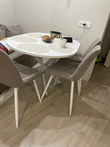 Комплект стульев Седа К 2 шт латте / черный фото покупателя 188