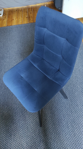 Стул на металлокаркасе Чилли зеленый / белый каркас фото покупателя 423