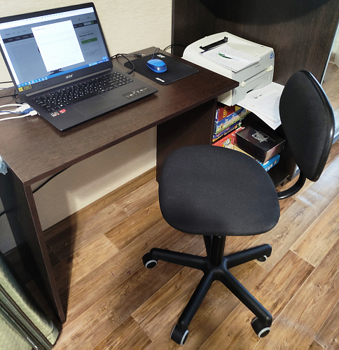 Стол письменный Kiwi дуб молочный  - Уцененный экземпляр фото покупателя 117