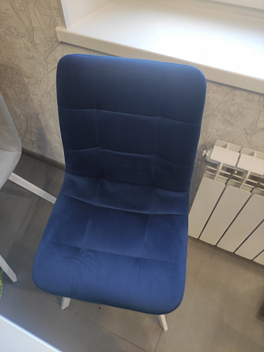 Стул на металлокаркасе Чилли зеленый / черный фото покупателя 1367