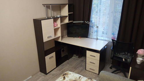 Компьютерный стол КС15 правый дуб сонома фото покупателя 37